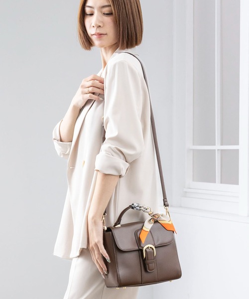 MIAN（ミアン） ハンドバッグ スカーフ付き2wayハンドバッグ「詳細動画