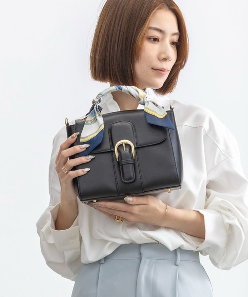 MIAN（ミアン） ハンドバッグ スカーフ付き2wayハンドバッグ「詳細動画