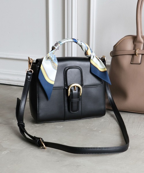 MIAN（ミアン） ハンドバッグ スカーフ付き2wayハンドバッグ「詳細動画