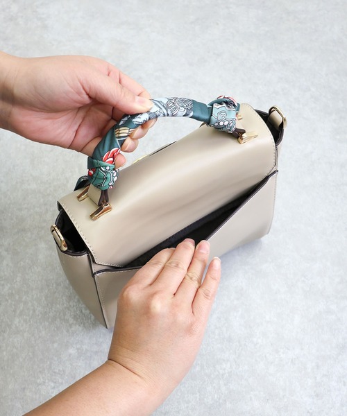 MIAN（ミアン） ハンドバッグ スカーフ付き2wayハンドバッグ「詳細動画