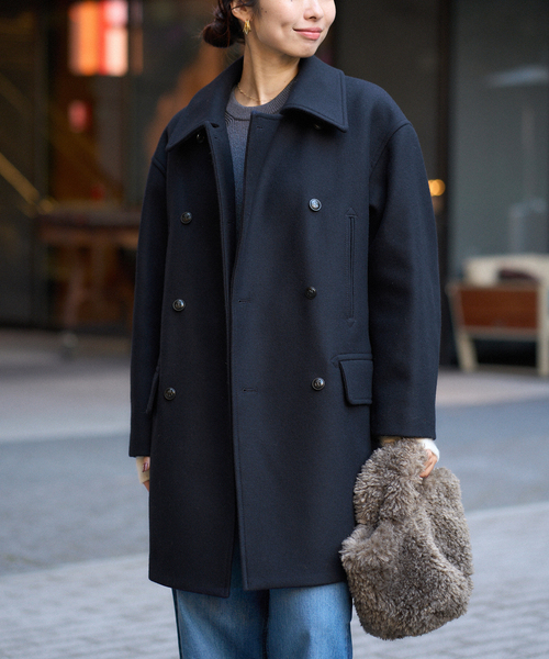 IENA（イエナ） ピーコート pコート メルトンウール ピーコート