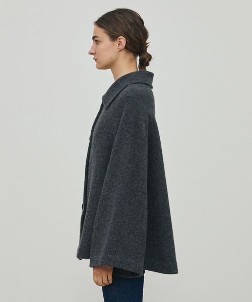 DES PRES（デプレ） ステンカラーコート コート ライトウールニット