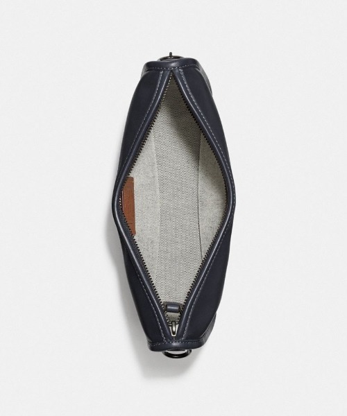 Coach ショルダーバッグ ブラック/ブルー COACH（コーチ） ショルダーバッグ フリ- ブルー系その他 メンズ