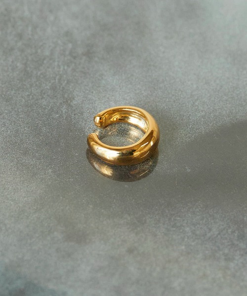 TOM WOOD（トムウッド） イヤーカフ Ear Cuff Thick GOLD ゴールド
