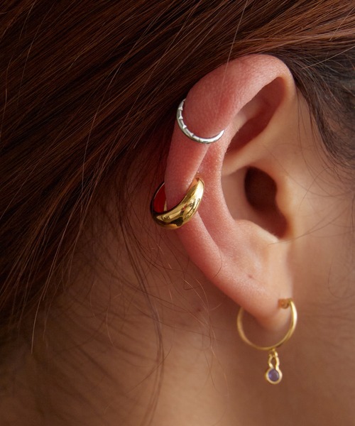 TOM WOOD（トムウッド） イヤーカフ Ear Cuff Thick GOLD ゴールド