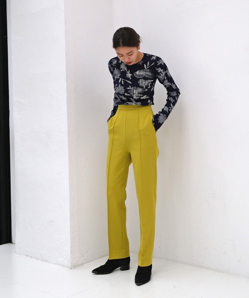 AKTE（アクテ） パンツ 2 ダークグリーン レディース : ZOZOTOWN Yahoo