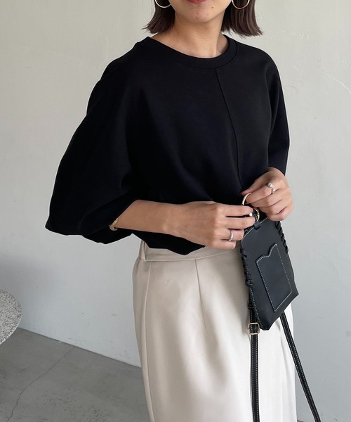 「CAPRICIEUX LE'MAGE」 長袖カットソー FREE ブラウン レディース_画像8