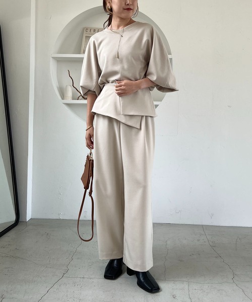 「CAPRICIEUX LE'MAGE」 長袖カットソー FREE ブラウン レディース_画像9