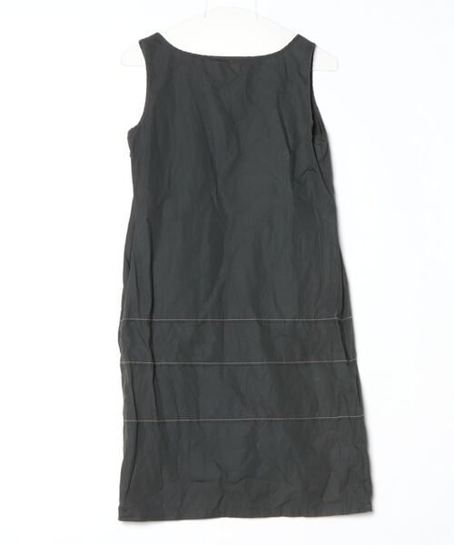 「SPORTMAX」 ノースリーブワンピース 42 グリーン レディース_画像2
