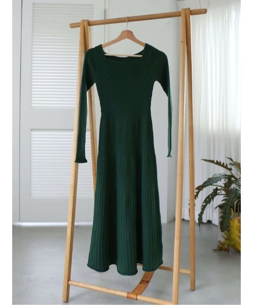 「Katrin TOKYO」 ニットワンピース X-SMALL アイボリー レディース_画像5