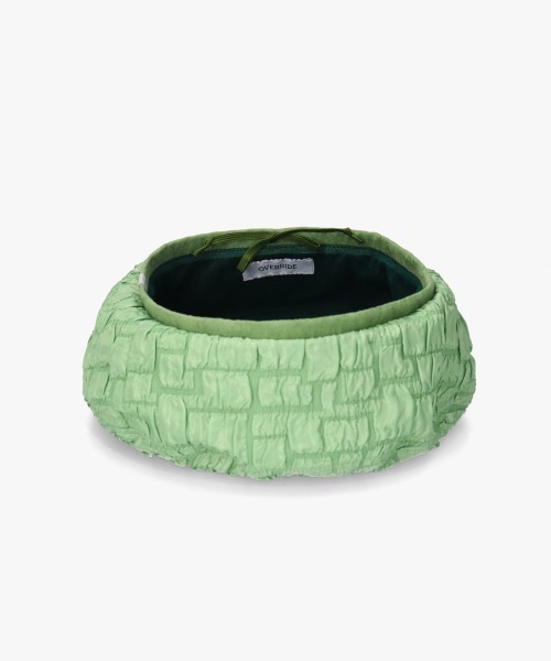 「OVERRIDE」 ベレー帽 M/57.5cm ブラック レディース_画像9