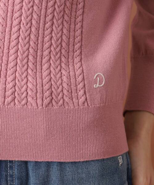 「DRESSTERIOR」 長袖ニット 38 グレー レディース_画像8