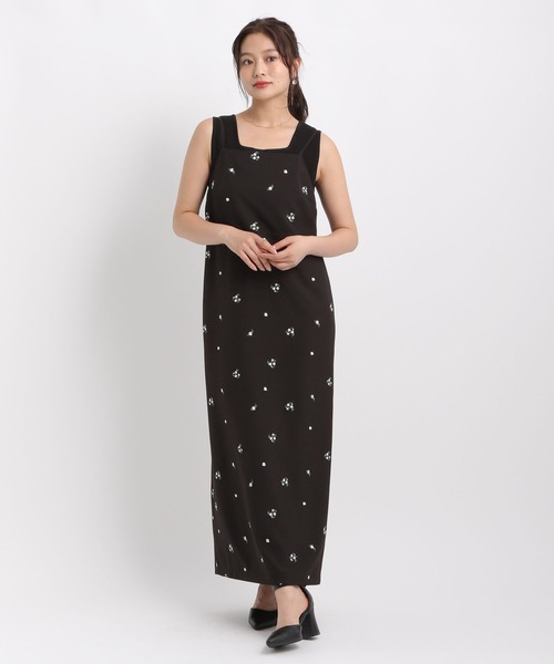 「Andemiu」 キャミソールワンピース FREE ブラック レディース_画像6