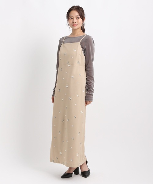 「Andemiu」 キャミソールワンピース FREE ブラック レディース_画像9