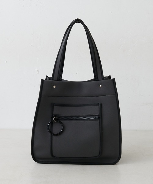 「PAPILLONNER」 トートバッグ FREE チャコールグレー レディース_画像5