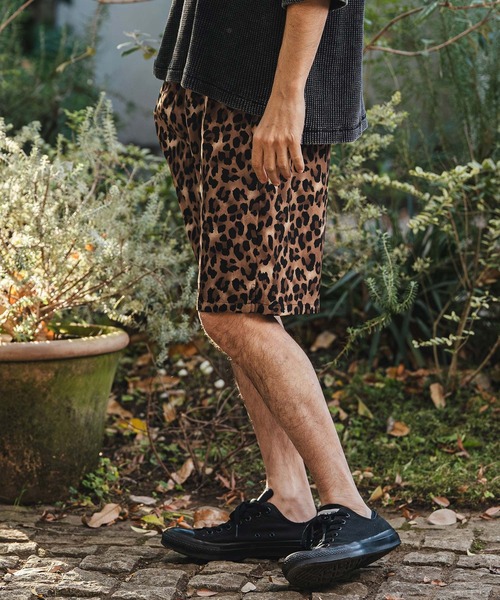 CAMBIO（カンビオ） パンツ mp14467- Leopard Short Pants レオパード
