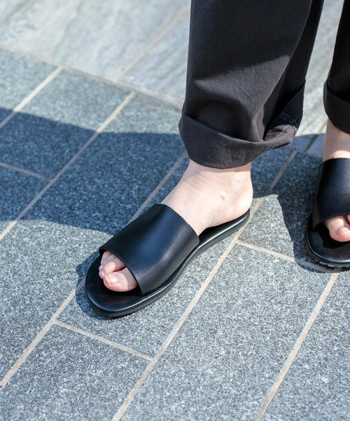 サンダル 夏 「Nuovo Nicar」 レザーサンダル レディース : ZOZOTOWN