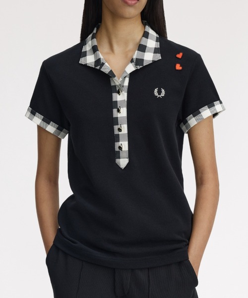 FRED PERRY（フレッドペリー） ポロシャツ ポロ Amy Winehouse Printed