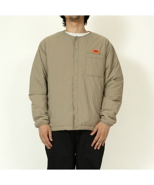 「UNIVERSAL OVERALL」 ジャケット L ベージュ メンズ_画像9