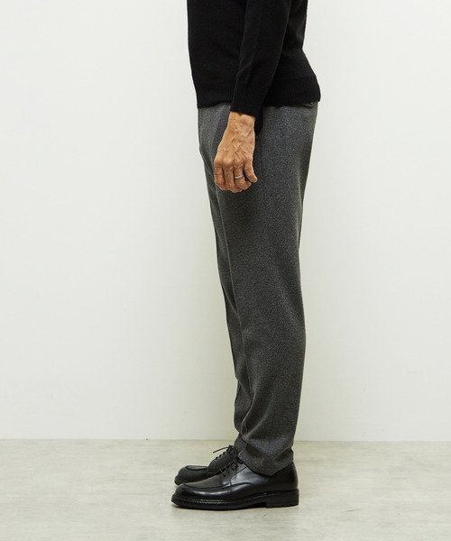 「MEN'S MELROSE」 スラックス 4 カーキ メンズ_画像3