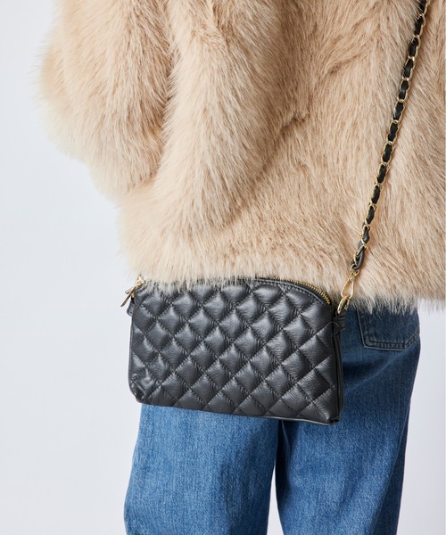 「AULENTTI」 ショルダーバッグ FREE ブラック レディース_画像7