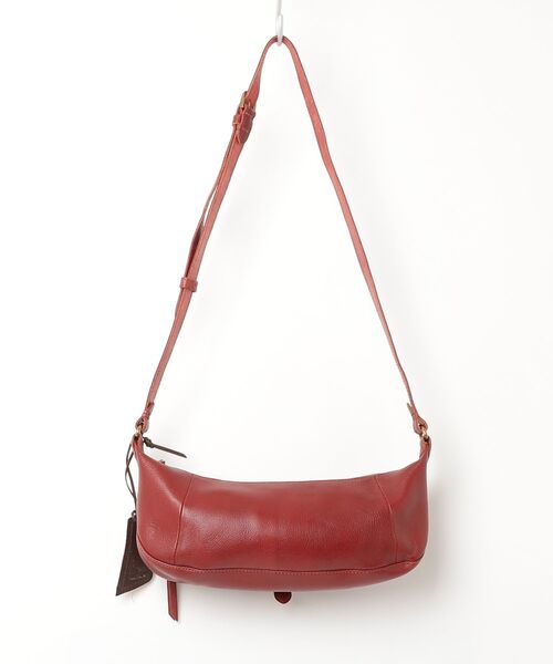 「H 1203 MANO FECE」 ショルダーバッグ - レッド レディース_画像2