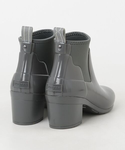 「HUNTER」 ショートブーツ 6 グレー レディース_画像2