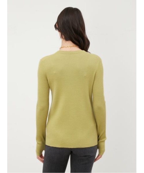 「Mila Owen」 長袖ニット 1 グレー レディース_画像2