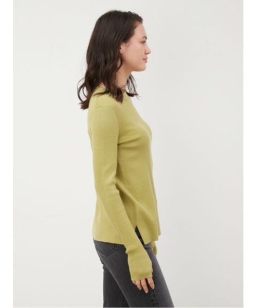 「Mila Owen」 長袖ニット 1 グレー レディース_画像3