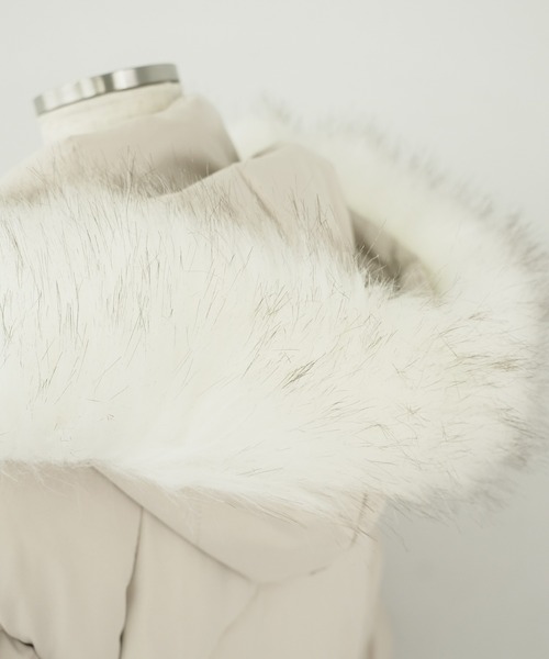 「c.u.l」 コート L アイボリー レディース_画像9