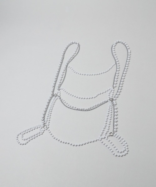 「HARE」 サスペンダー FREE シルバー レディース_画像3