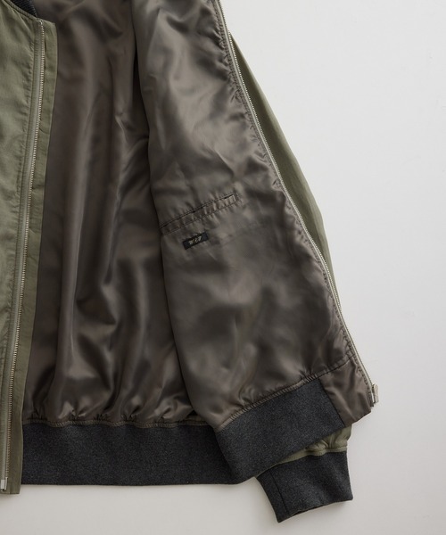 「WILD LIFE TAILOR Adam et Rope'」 ブルゾン L ブラック系その他 メンズ_画像9