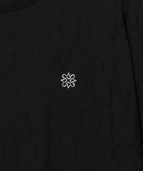 St ANDREWS ニット セーター 「St ANDREWS」ダブルロゴジャガードプル