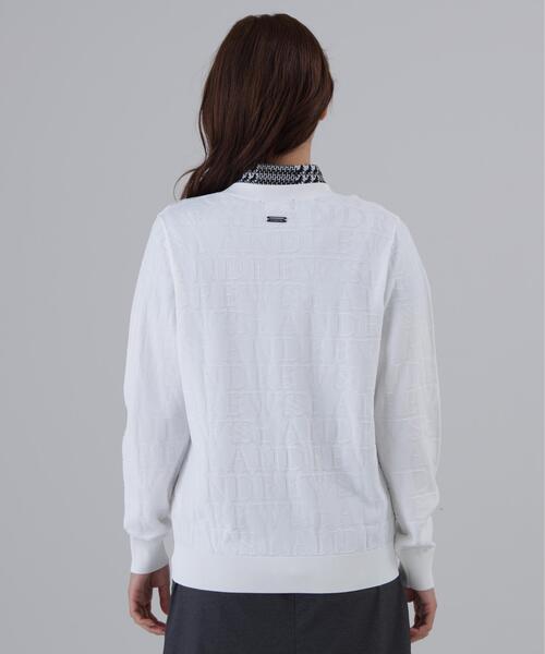St ANDREWS ニット セーター 「St ANDREWS」ダブルロゴジャガードプル