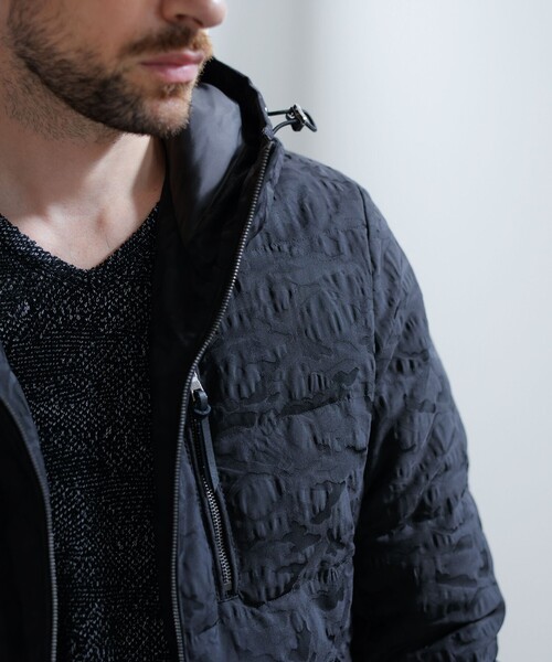 「EPOCA UOMO」 長袖Tシャツ 46 ネイビー メンズ_画像4