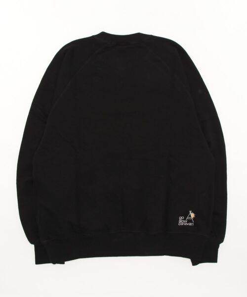 「go slow caravan」 スウェットカットソー LARGE グリーン メンズの画像2