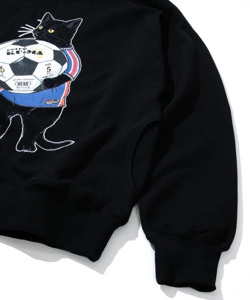 「go slow caravan」 スウェットカットソー LARGE グリーン メンズの画像5