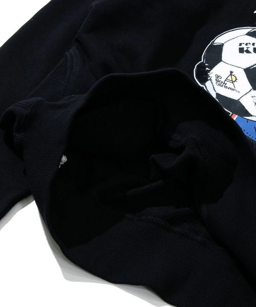 「go slow caravan」 スウェットカットソー LARGE グリーン メンズの画像8