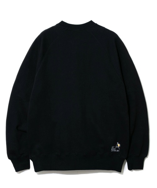 「go slow caravan」 スウェットカットソー LARGE グリーン メンズの画像9