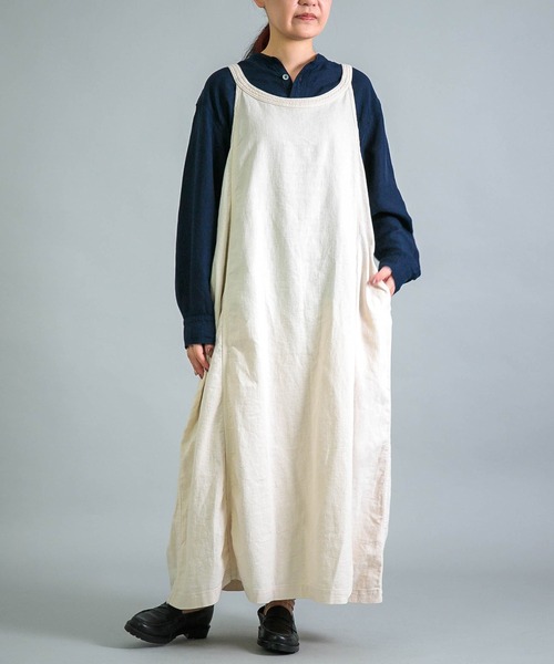 ジャンパースカート 「OMNIGOD womens / オムニゴッド」 ツイル スリーブレスドレス_1