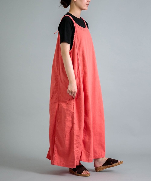 ジャンパースカート 「OMNIGOD womens / オムニゴッド」 ツイル スリーブレスドレス_3
