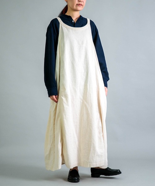 ジャンパースカート 「OMNIGOD womens / オムニゴッド」 ツイル スリーブレスドレス_8