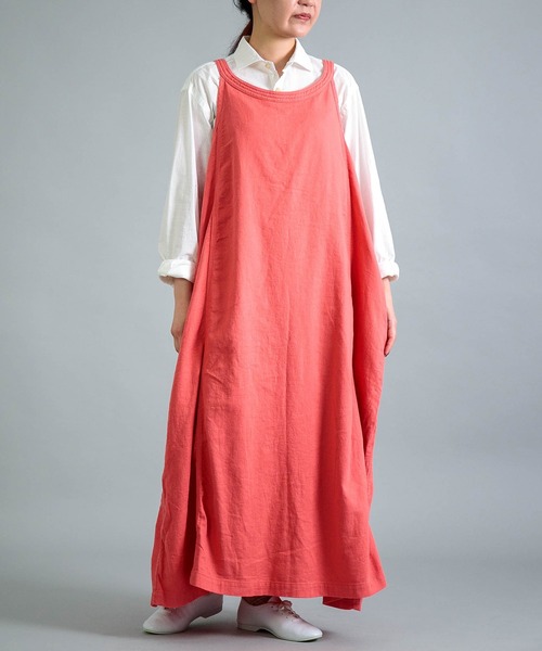 ジャンパースカート 「OMNIGOD womens / オムニゴッド」 ツイル スリーブレスドレス_4