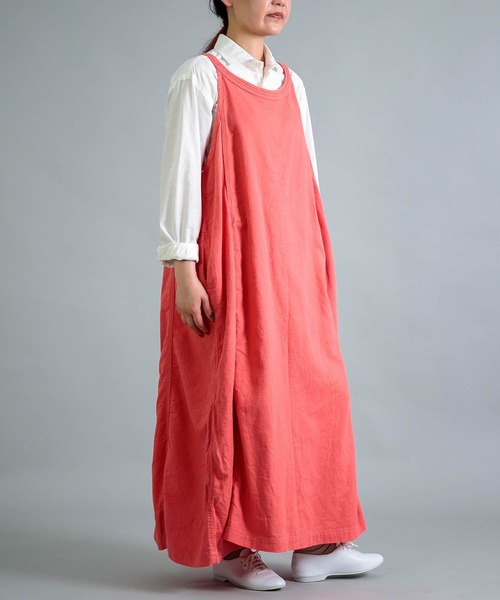 ジャンパースカート 「OMNIGOD womens / オムニゴッド」 ツイル スリーブレスドレス_5