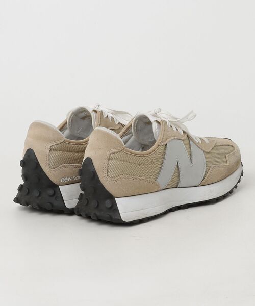 「New Balance」 ローカットスニーカー 26.5cm ベージュ メンズ_画像2
