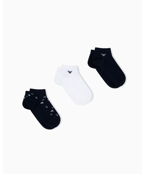 『新品』EMPORIO ARMANI エンポリオアルマーニ EMPORIO ARMANI 靴下 「オンライン限定」「エンポリオ アルマーニ
