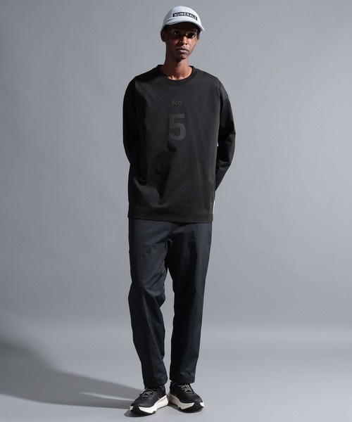 「NUMERALS」 長袖Tシャツ MEDIUM ブラック メンズ_画像7