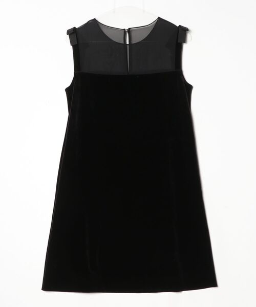 FOXEY NEW YORK 「FOXEY YORK」 ノースリーブワンピース 40 ブラック