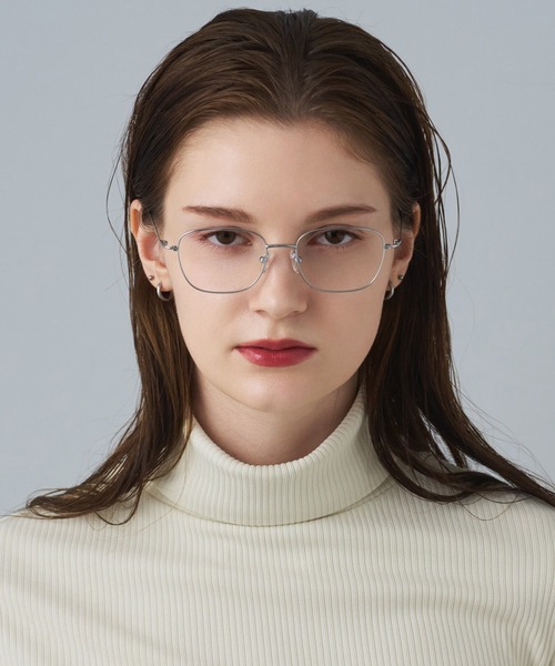 「NUEF 」 メガネ FREE シルバー レディース_画像2