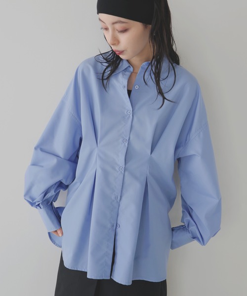 「LIAN」 長袖シャツ FREE ブラウン レディース_画像2